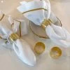 Gold Napkin Rings Set Of 4 -Home Essentials Shop image 8d91f00e d615 4fd5 9e4f 6c87d48c6cae new