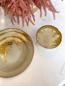 Gold Dipped Dinnerware Collection (Sold Separately) 12 Gold Dipped Dinnerware Collection (Sold Separately) -Home Essentials Shop image 8db12b5c f7db 4edb ac6b 1134acd687f5 new