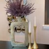 Gold Abstract Decorative Vase
