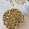 Circle Cut-out Detailed Platter