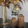 Amber Glass Textured Vase (2 Sizes) -Home Essentials Shop image a2966efa 26ed 474a a5a0 6149140ef81f new 1