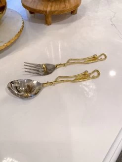 Gold Branch Server Set -Home Essentials Shop image a8b24021 6db7 4bbd 96ff 7fb81b40b9be new 1