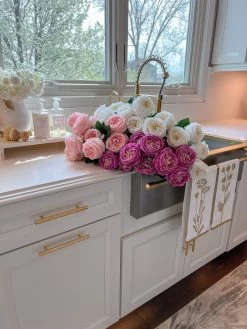 24" Real Touch Austin Rose Stem (4 Colors)