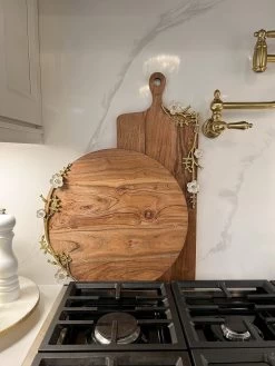 Extra Large Wood Charcuterie Board Cherry Flower Design 16" Without Handle -Home Essentials Shop image b59ffb90 573e 497c b44d 718bf5d3f433 new