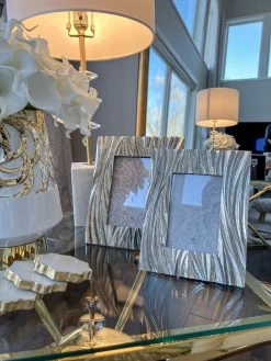 Silver Textured Picture Frame (2 Sizes)