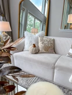 Beige Sherpa Pumpkin Pillow -Home Essentials Shop image c3ba1dfd becd 4a19 b486 1a02efc40de9 new