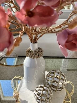 White Vase From The Hydrangea Collection -Home Essentials Shop image c3d26a13 5a3e 4371 ab44 1fb9f84d62f9 new 1