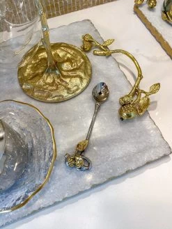 Set Of 4 Pomegranate Tea Spoons