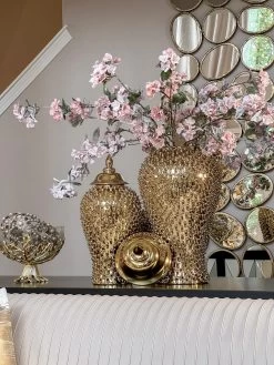 Gold Studded Ginger Jar (3 Sizes)