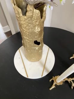 Gold Metal Tree Trunk Vase With Silver Bird -Home Essentials Shop image d6c83fed 8cf3 4c38 9c61 f31b450e90d0 new 1