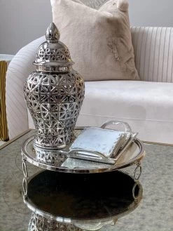 Marble Coasters W/ Silver Trim And Tray Set -Home Essentials Shop image dc888257 04e4 4f86 90a7 4e4d0c8a6101 new