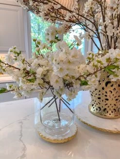 Clear Glass Stem Vase