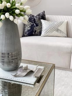 Silver Leaf Tea Light Holder -Home Essentials Shop image e01ab44b fbe8 48d0 9f5d a900866fd669 new