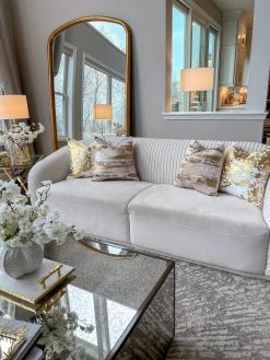 Elise Ivory Gold Pillow - 20" X 20" 19 Elise Ivory Gold Pillow - 20" X 20" -Home Essentials Shop image e156dc64 0d74 4887 a13a da3443a910b5 new