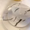 12 Piece Black And White Marble Design Dinnerware Set -Home Essentials Shop image e6f4bb1c 268f 4015 8ee9 85d4ae0ced70 new