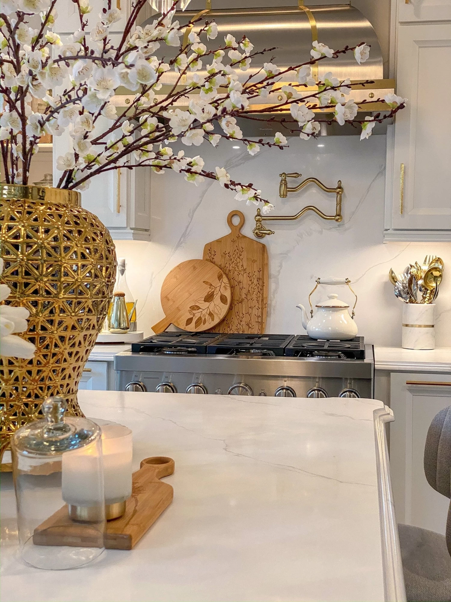 Large Vine Rectangle Bamboo Board 3 Large Vine Rectangle Bamboo Board