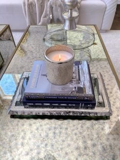 Glass Rectangle Tray With Silver Handles And Ruffled Edge -Home Essentials Shop image f268031a 6d42 4001 92bf 46e9b84c616b new