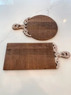 Mango Wood Scroll Handle Serving Trays (2 Styles) 9 Mango Wood Scroll Handle Serving Trays (2 Styles) -Home Essentials Shop image fa1a98ef 2a0c 4e73 9395 9e42bad3ce2c new 1