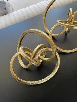 Gold Textured Abstract Sculpture (2 Sizes) -Home Essentials Shop image fa72a852 ad07 4eb5 b1bf 5cb3ebdd85c1 new