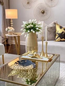 Black And Gold Decorative Leaf Plate -Home Essentials Shop image fb8ca5a4 8e9a 4da3 a0c0 21bc5132cb85 new 1