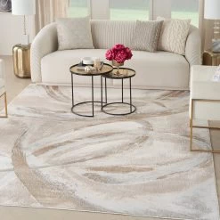Inspire Me! Home Décor Brushstrokes Area Rug - Beige/Grey 8 Inspire Me! Home Décor Brushstrokes Area Rug - Beige/Grey -Home Essentials Shop jtigesmenctohgmqqync