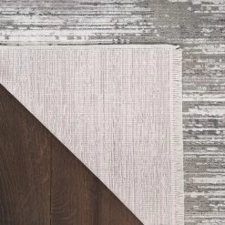 Modern Abstract Area Rug - Grey White 9 Modern Abstract Area Rug - Grey White -Home Essentials Shop qodgeztrouab0v7m1fso