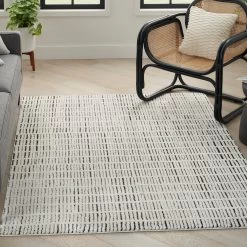 Modern Comfort Area Rug - Ivory Black Style 2 8 Modern Comfort Area Rug - Ivory Black Style 2 -Home Essentials Shop yxc5yzpollyenmkoqdkl
